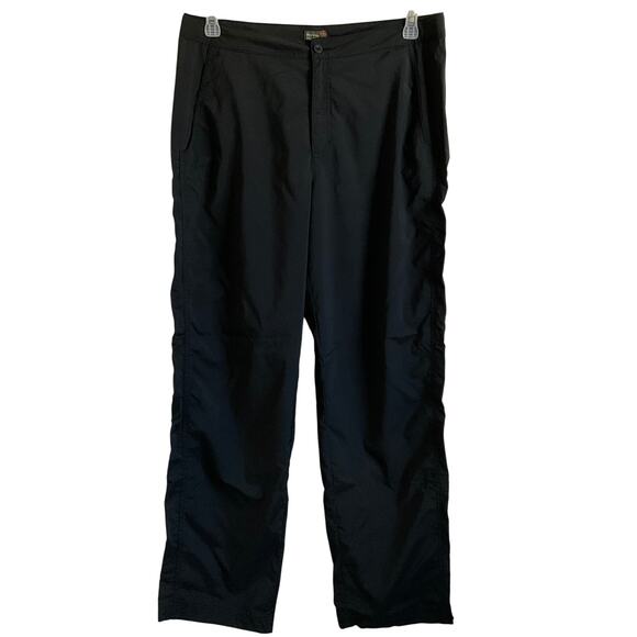 Royal Robbins Black Straight Leg Hiking Gorpcore Outdoor Pants - Size 16 - Picture 1 of 9